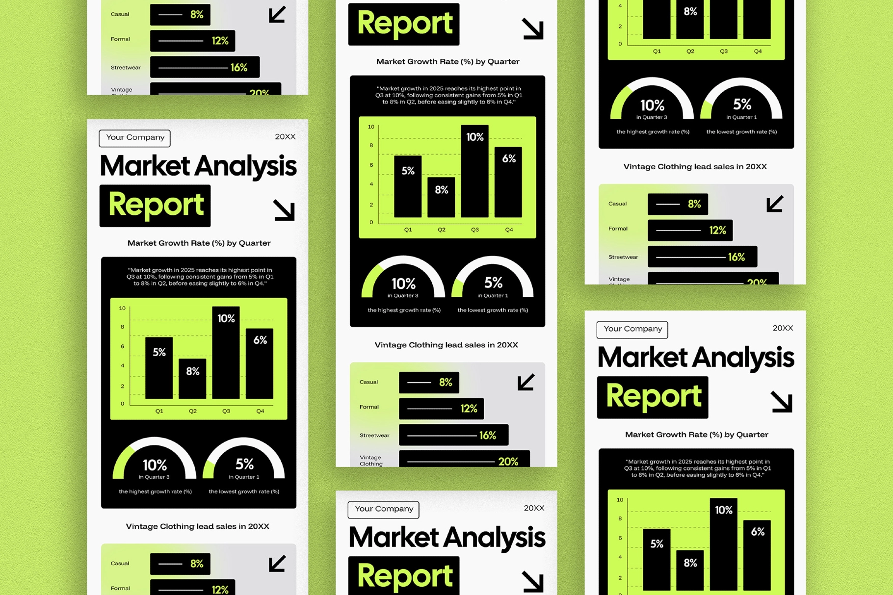 Market Analysis Report Infographic
