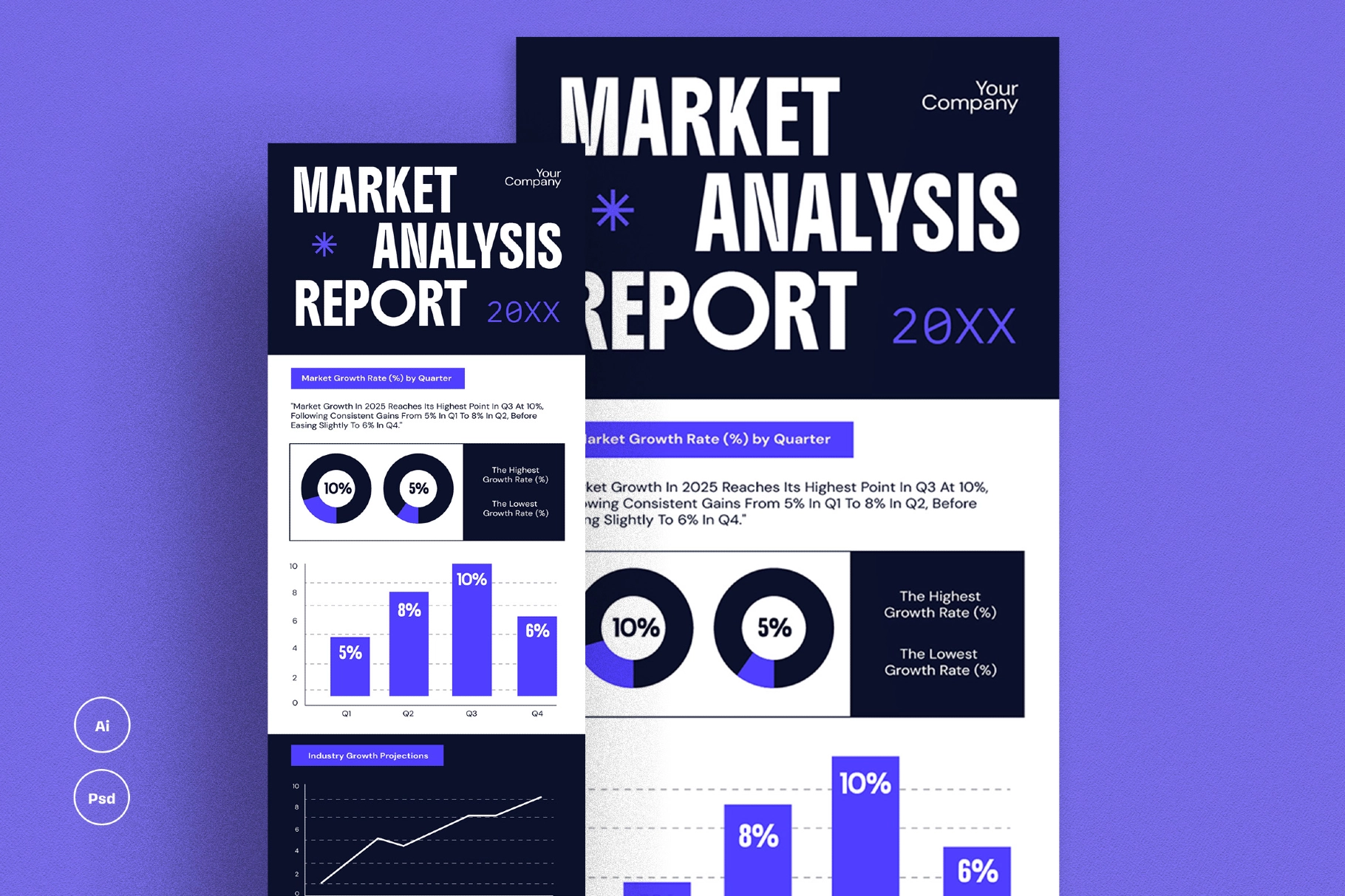 Market Analysis Report Infographic