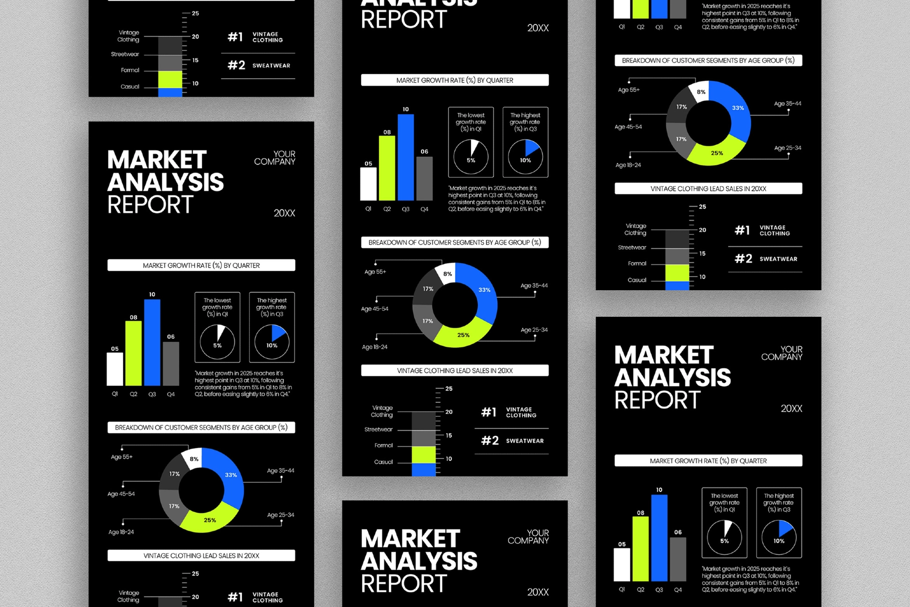 Market Analysis Report Infographic