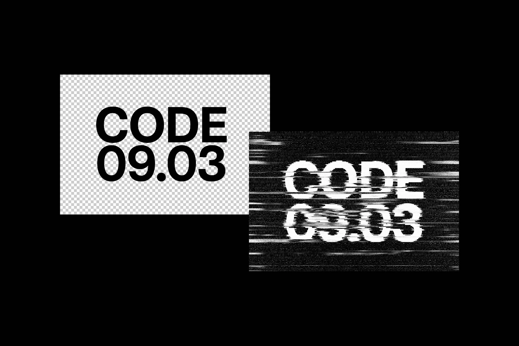 Error Screen Text Effect