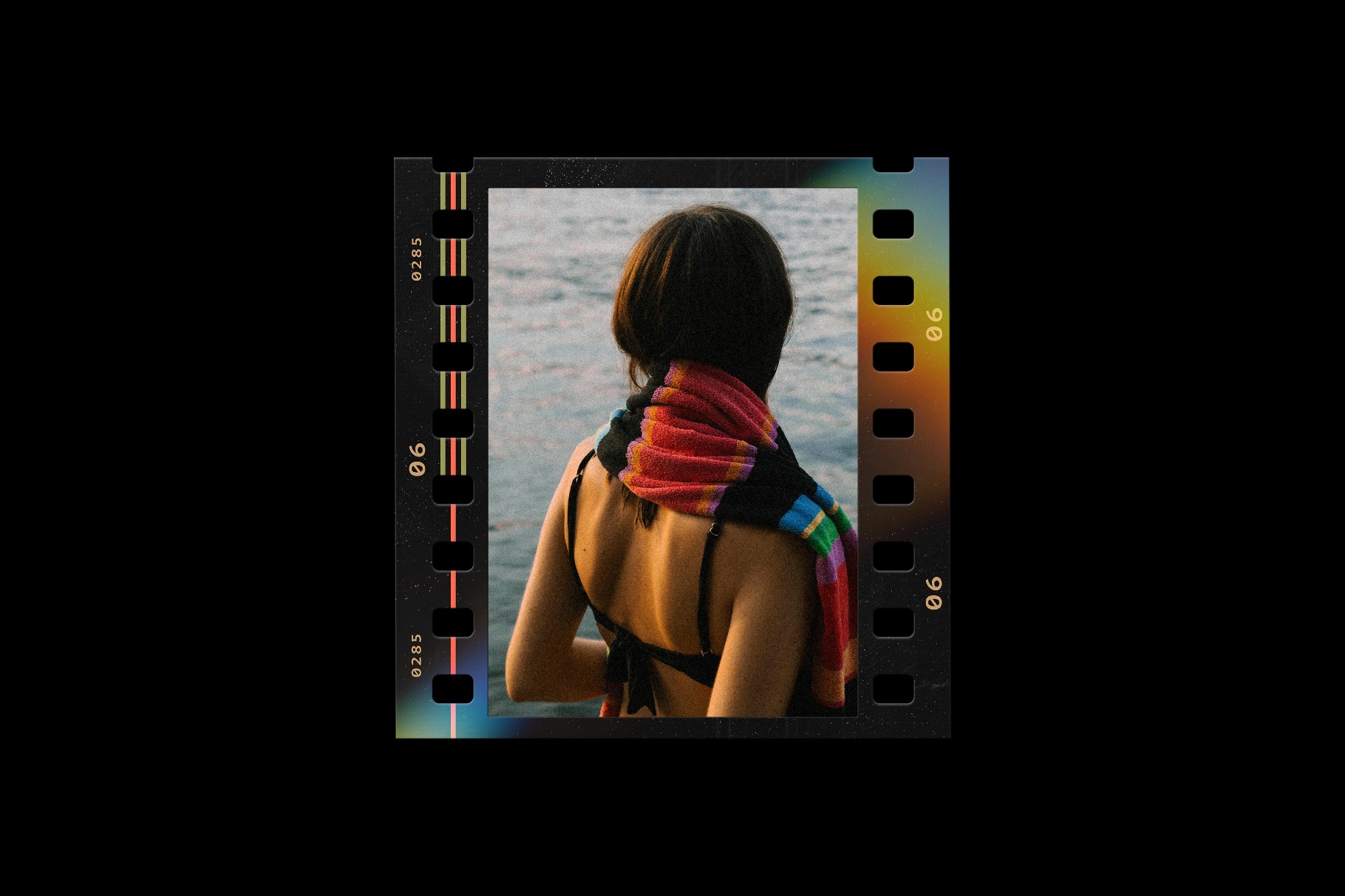 Film Frames Collection: PSD & PNG Overlays