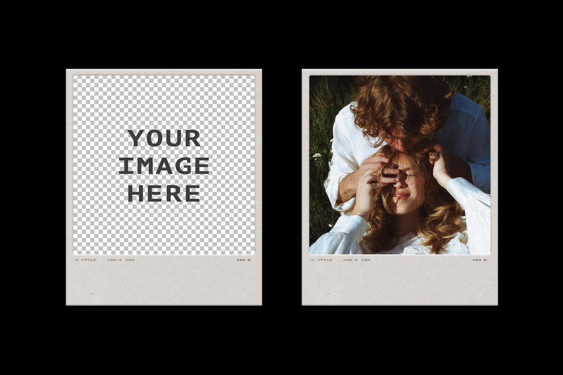 Film Frames Collection: PSD & PNG Overlays