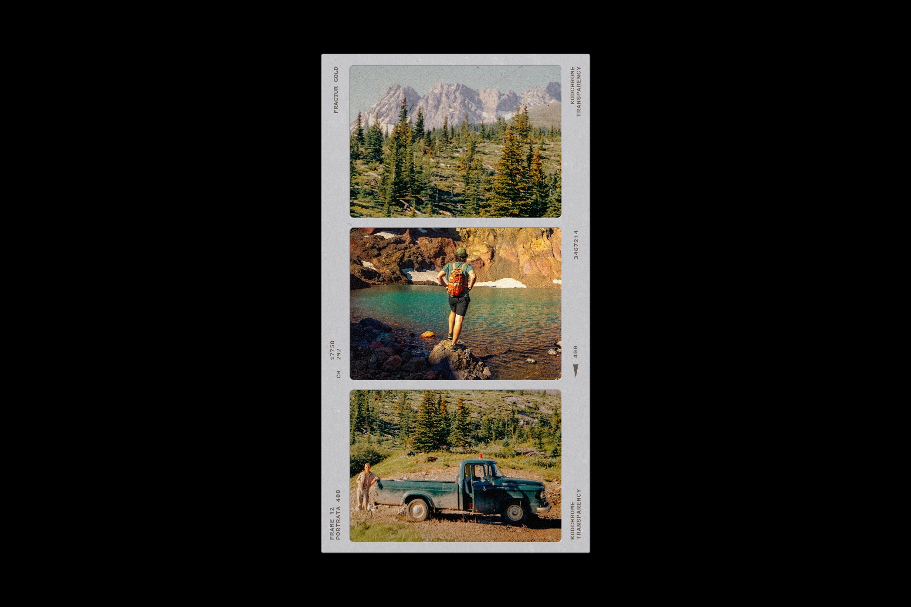 Film Frames Collection: PSD & PNG Overlays