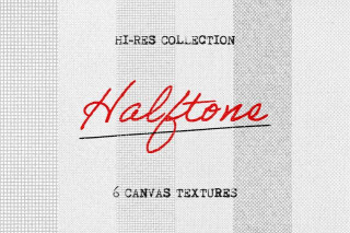 Halftone Canvas Textures