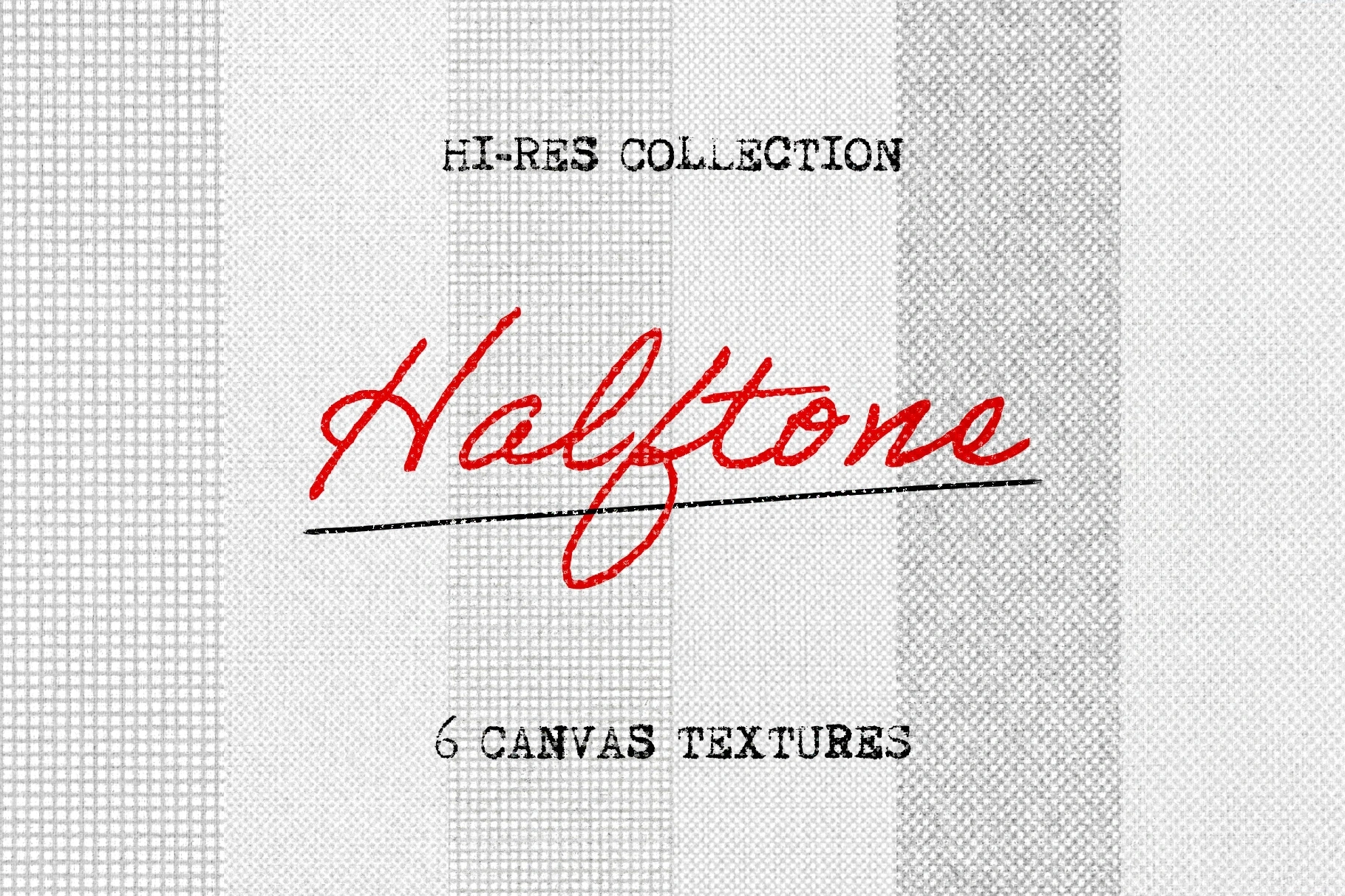 Halftone Canvas Textures