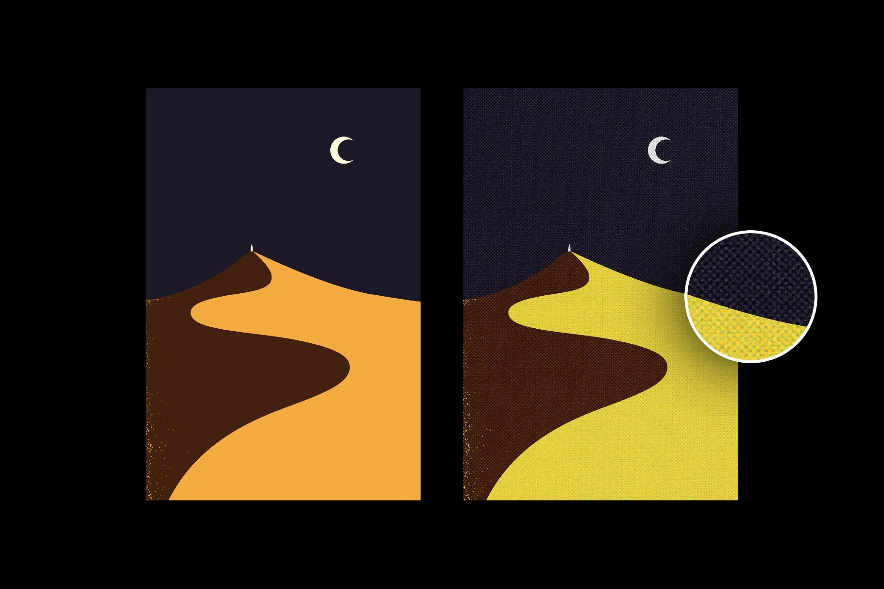 Halftone Canvas Textures