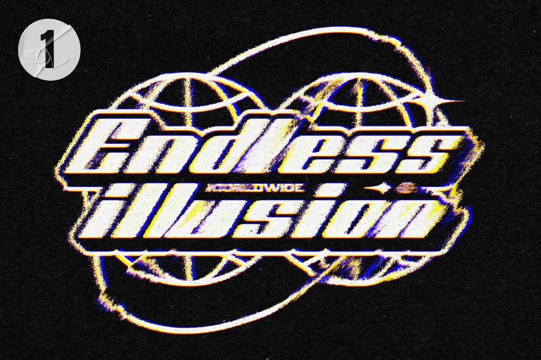 Glitch Distort Text & Logo Effect