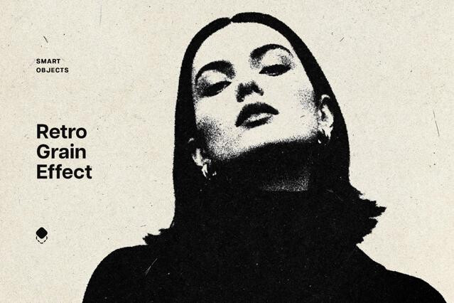 Retro Grain Photo Effect