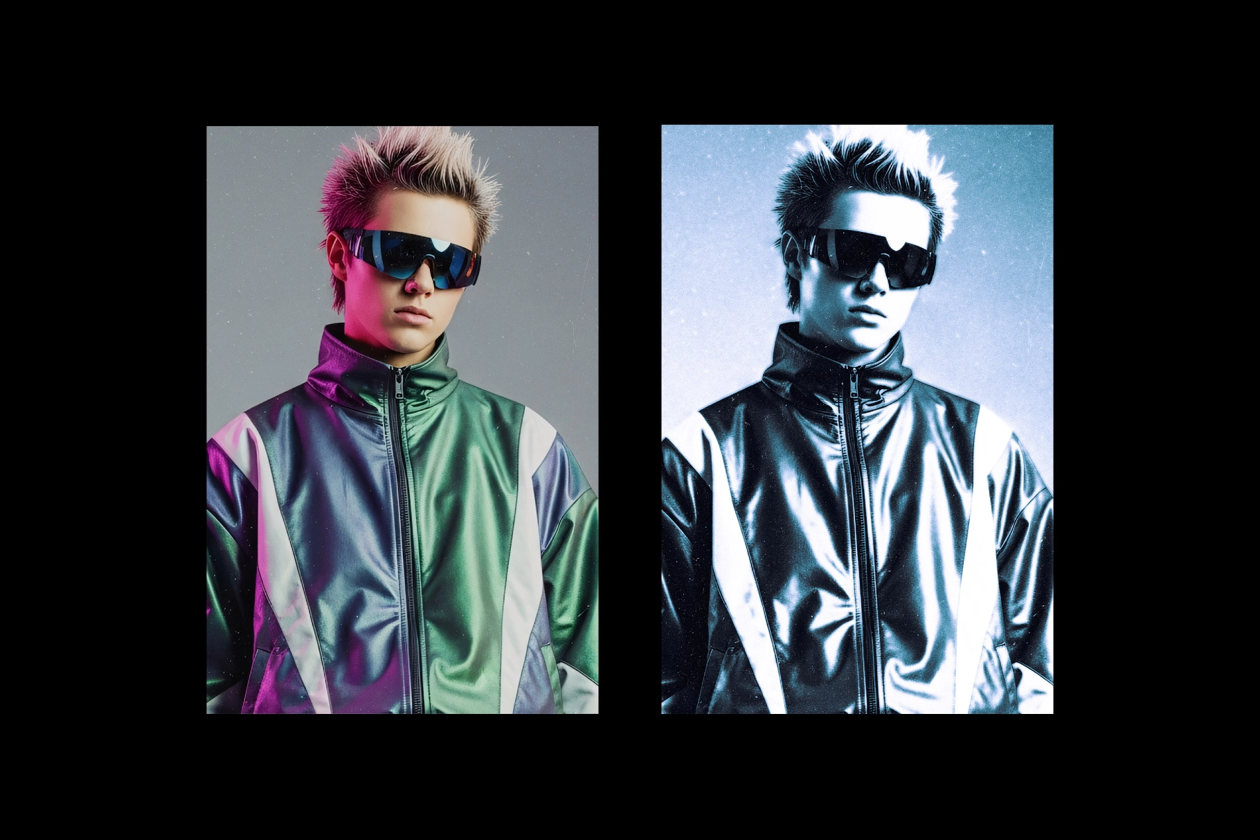 Y2K Frozen Photo Effect