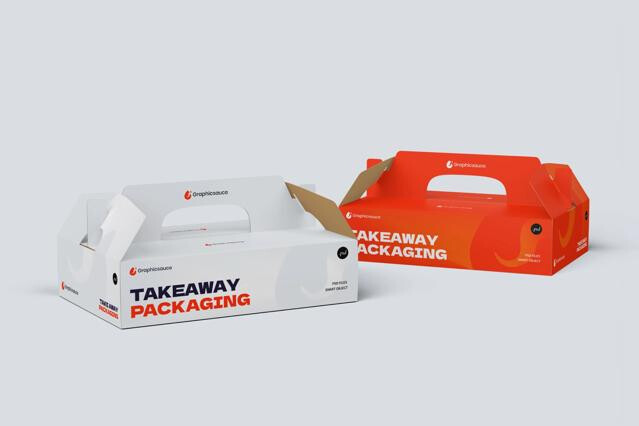 Takeaway Packaging Mockup Stack It