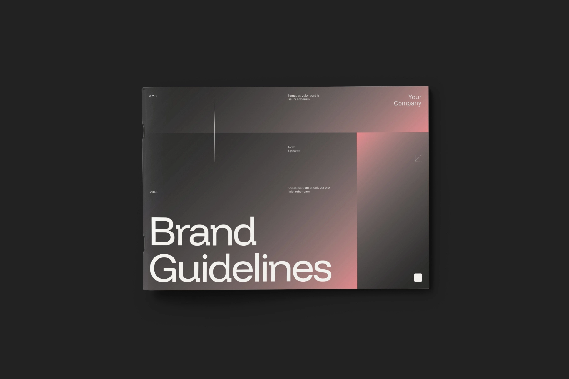 Gradient Brand Guidelines Affinity Template