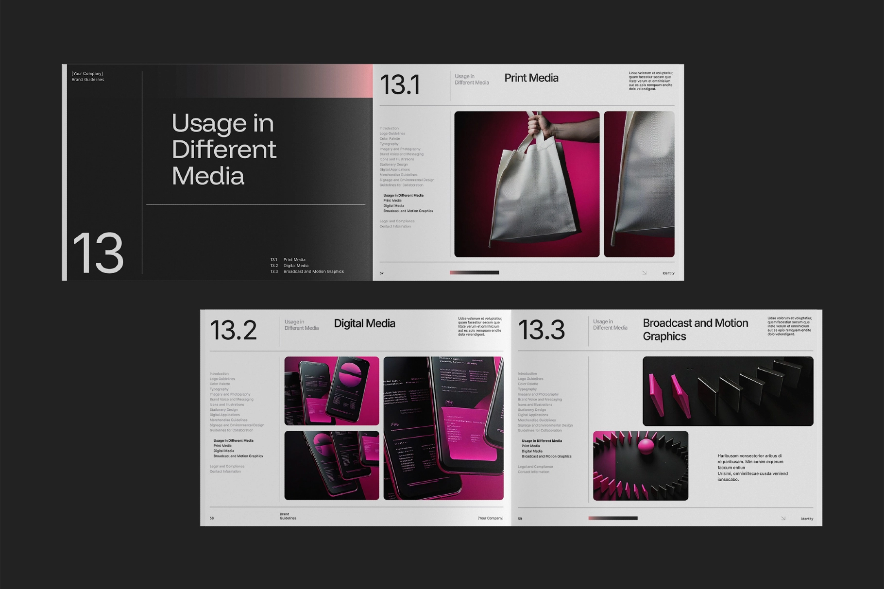 Gradient Brand Guidelines Affinity Template