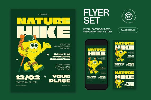 Nature Hike Flyer