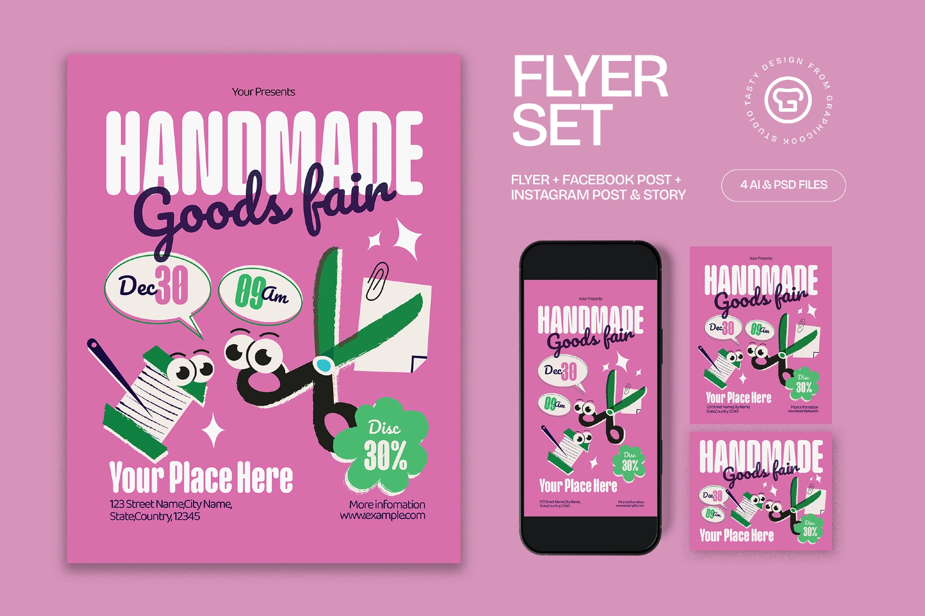 Handmade Goods Fair Flyer