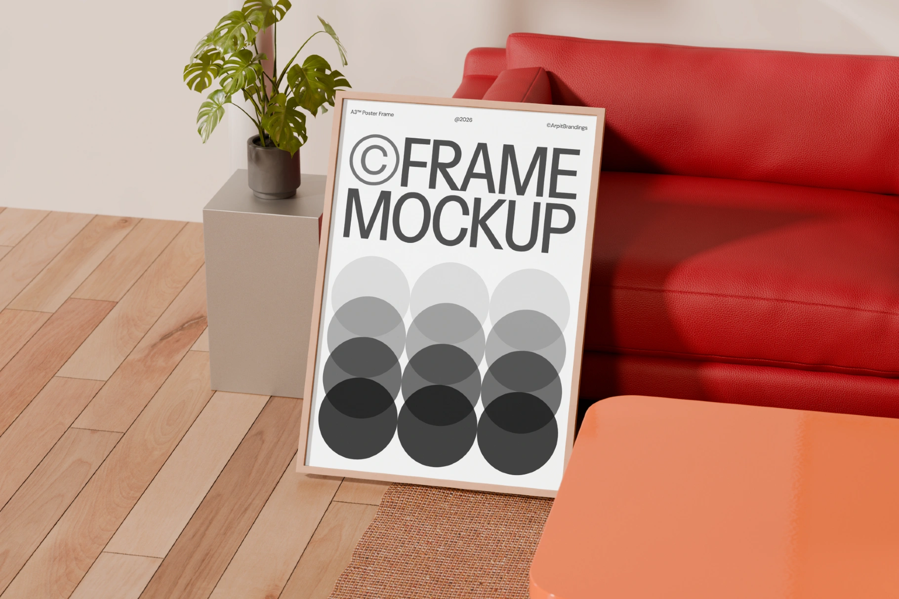 A3 Poster Frame Mockup (5)