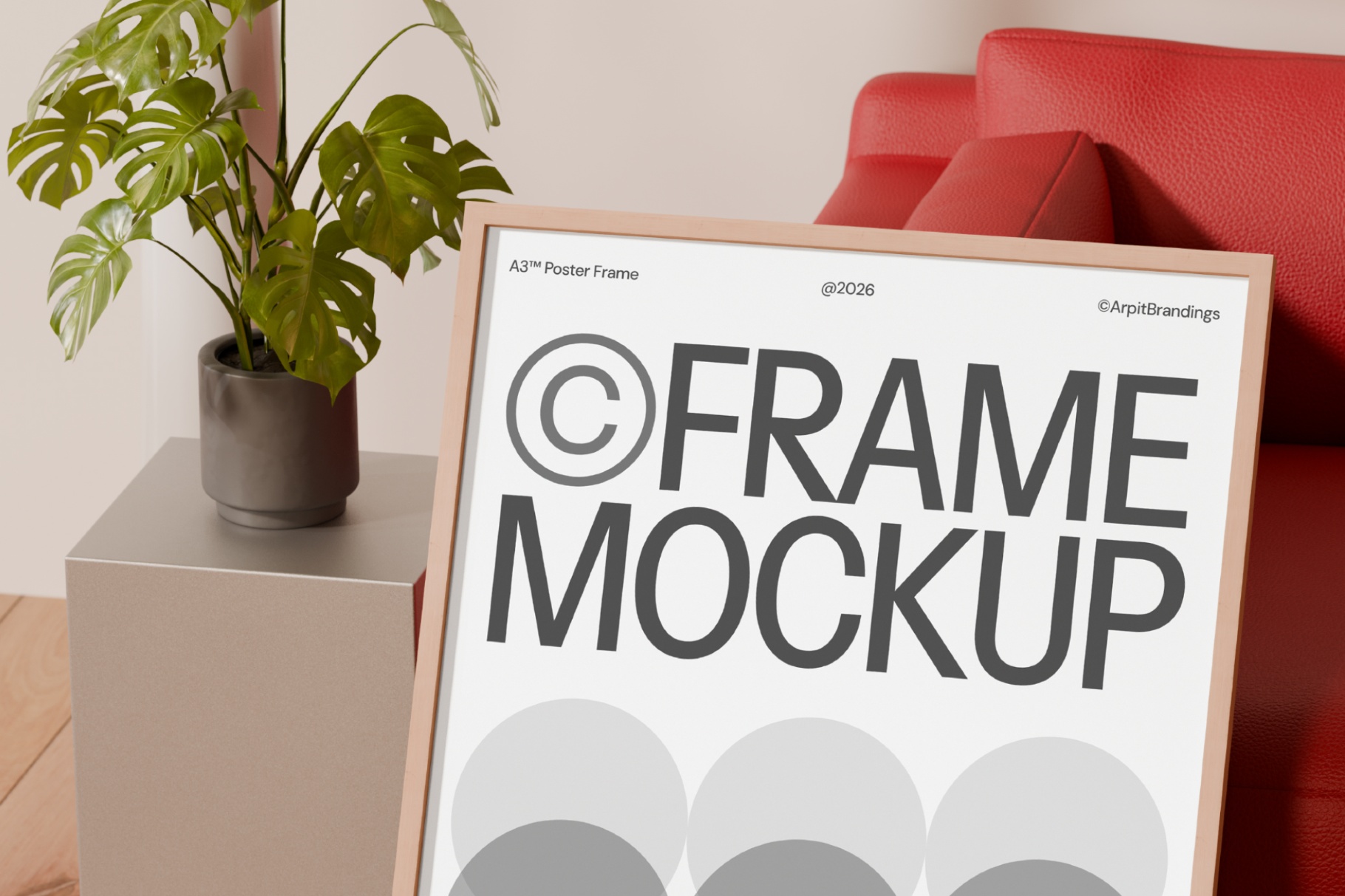A3 Poster Frame Mockup (5)