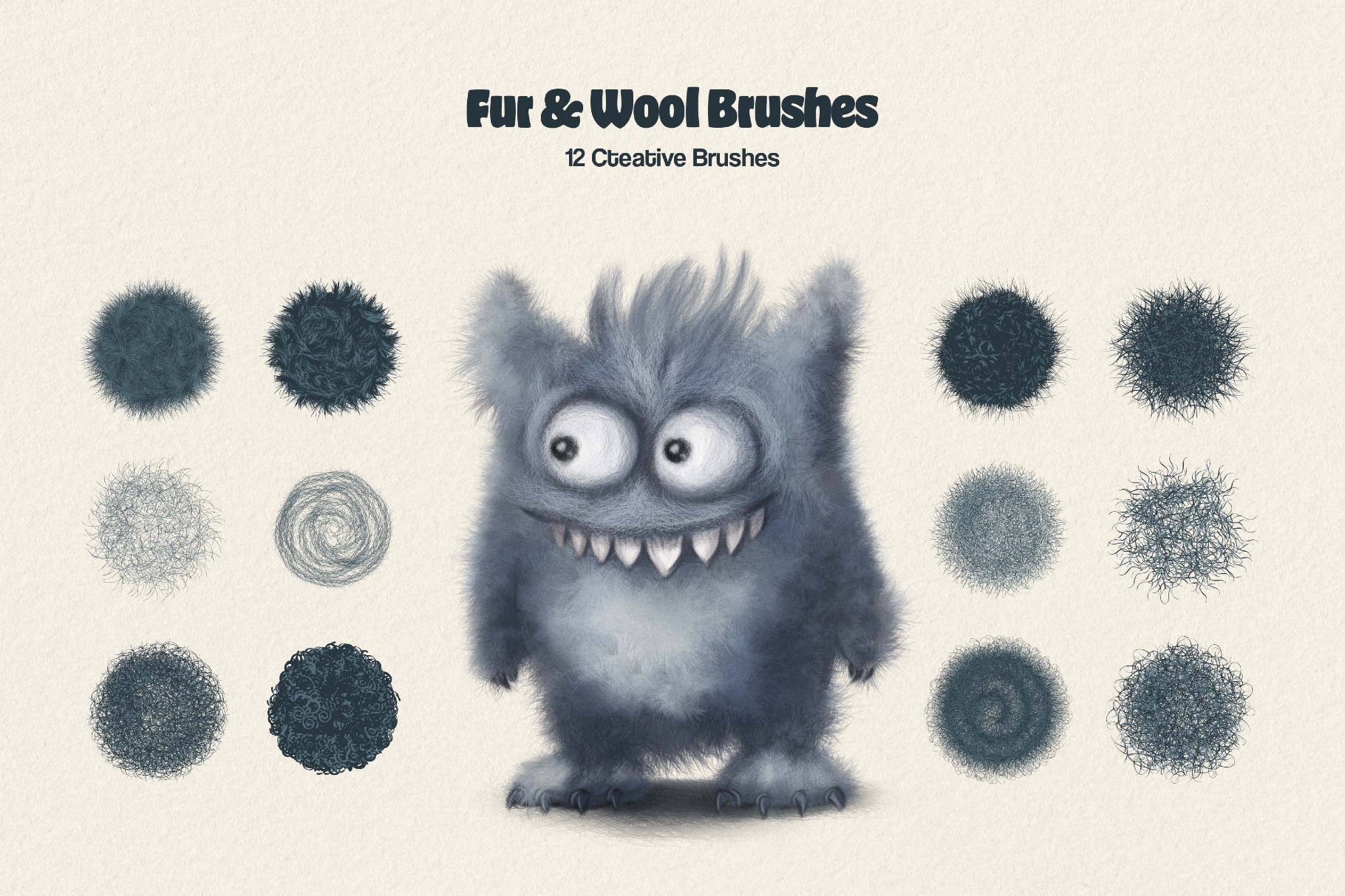 Multi-App Fur Brushes