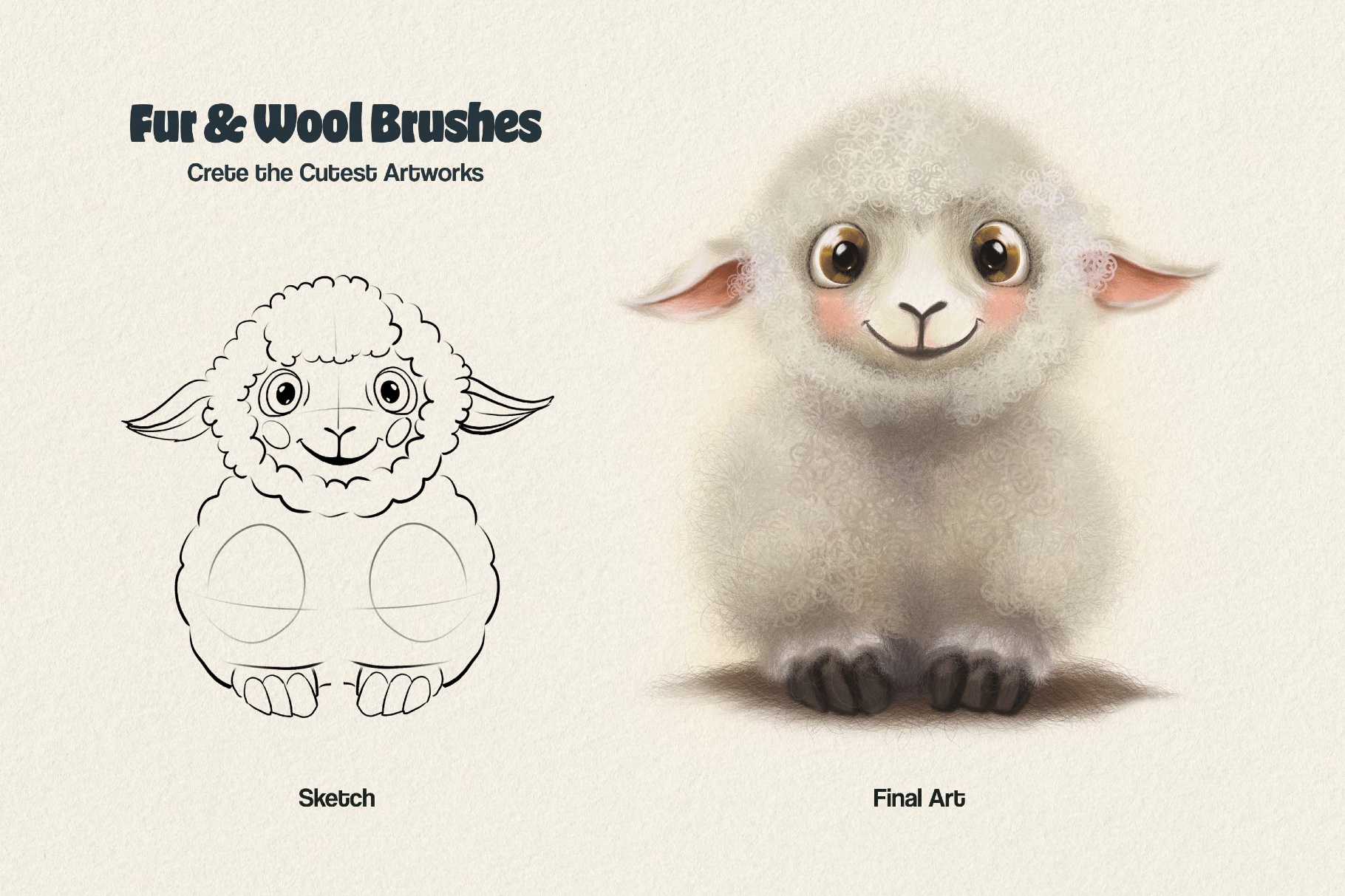 Multi-App Fur Brushes