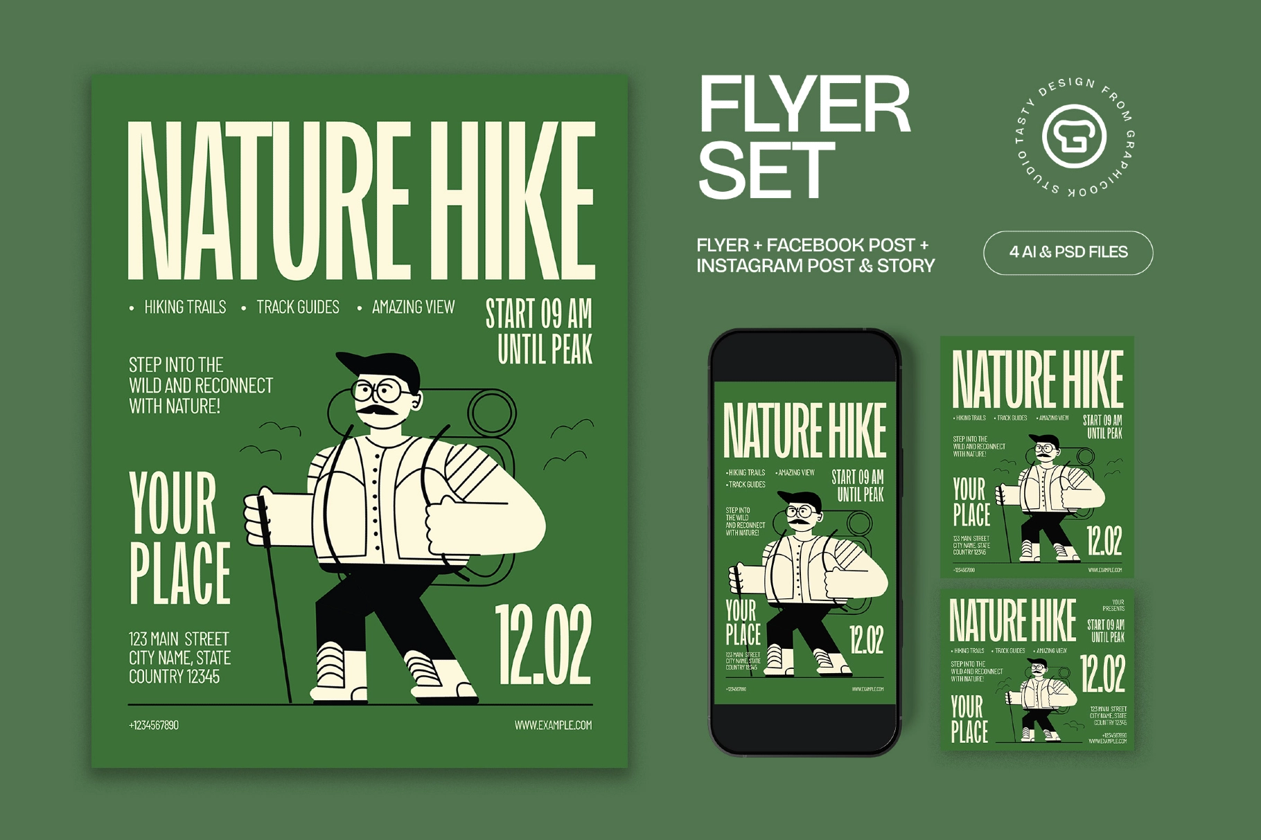 Nature Hike Flyer