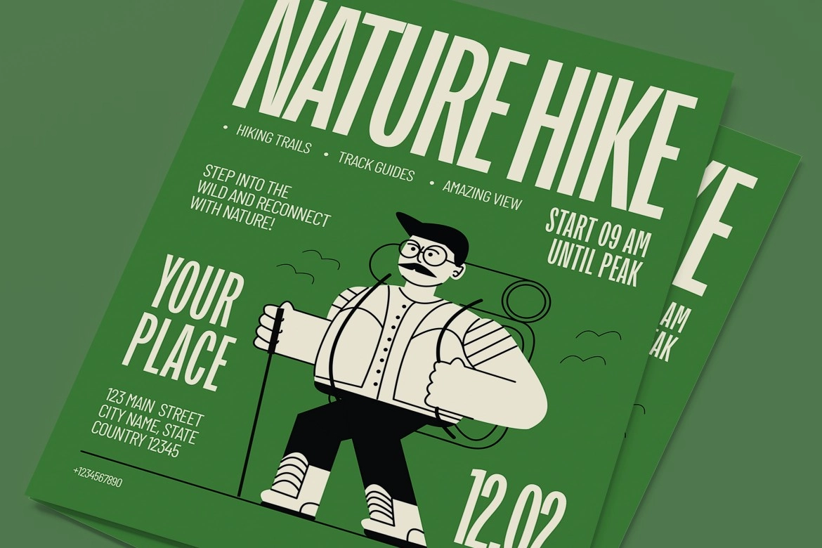 Nature Hike Flyer