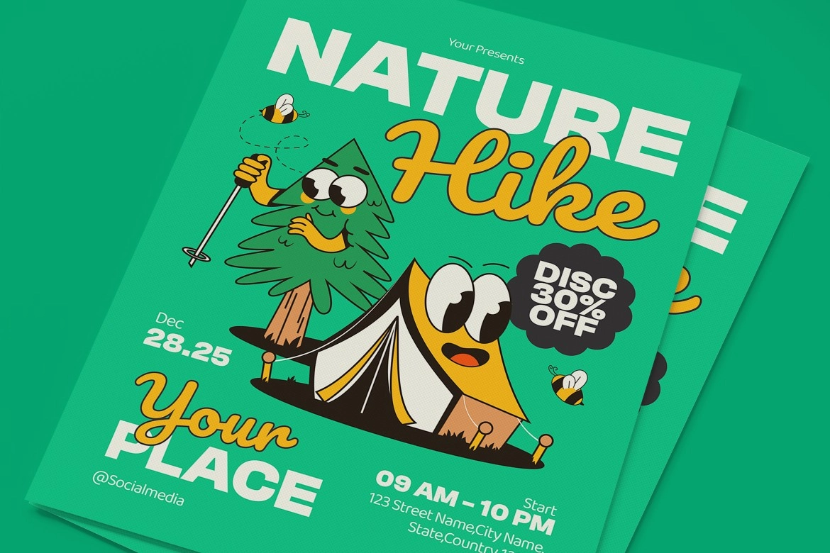Nature Hike Flyer