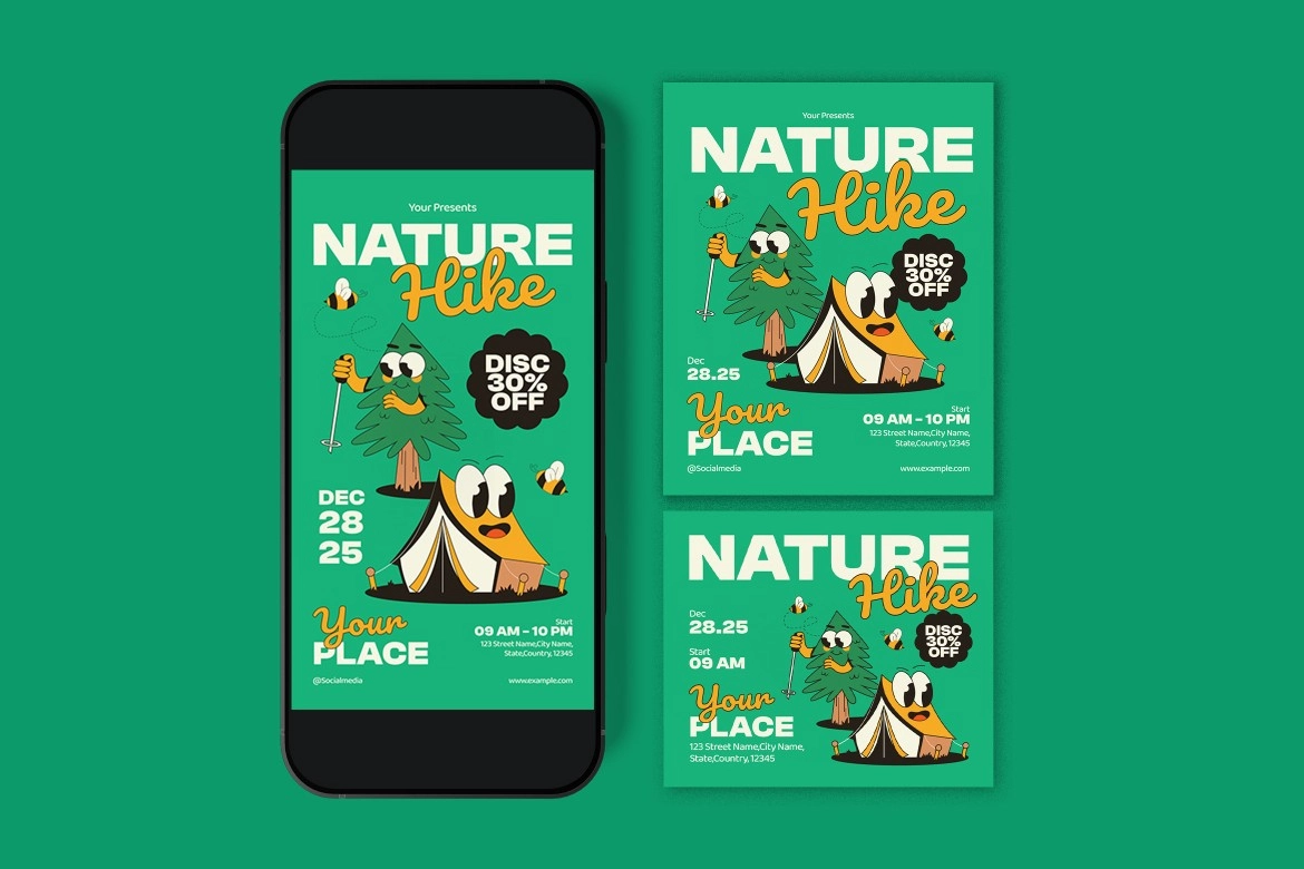Nature Hike Flyer