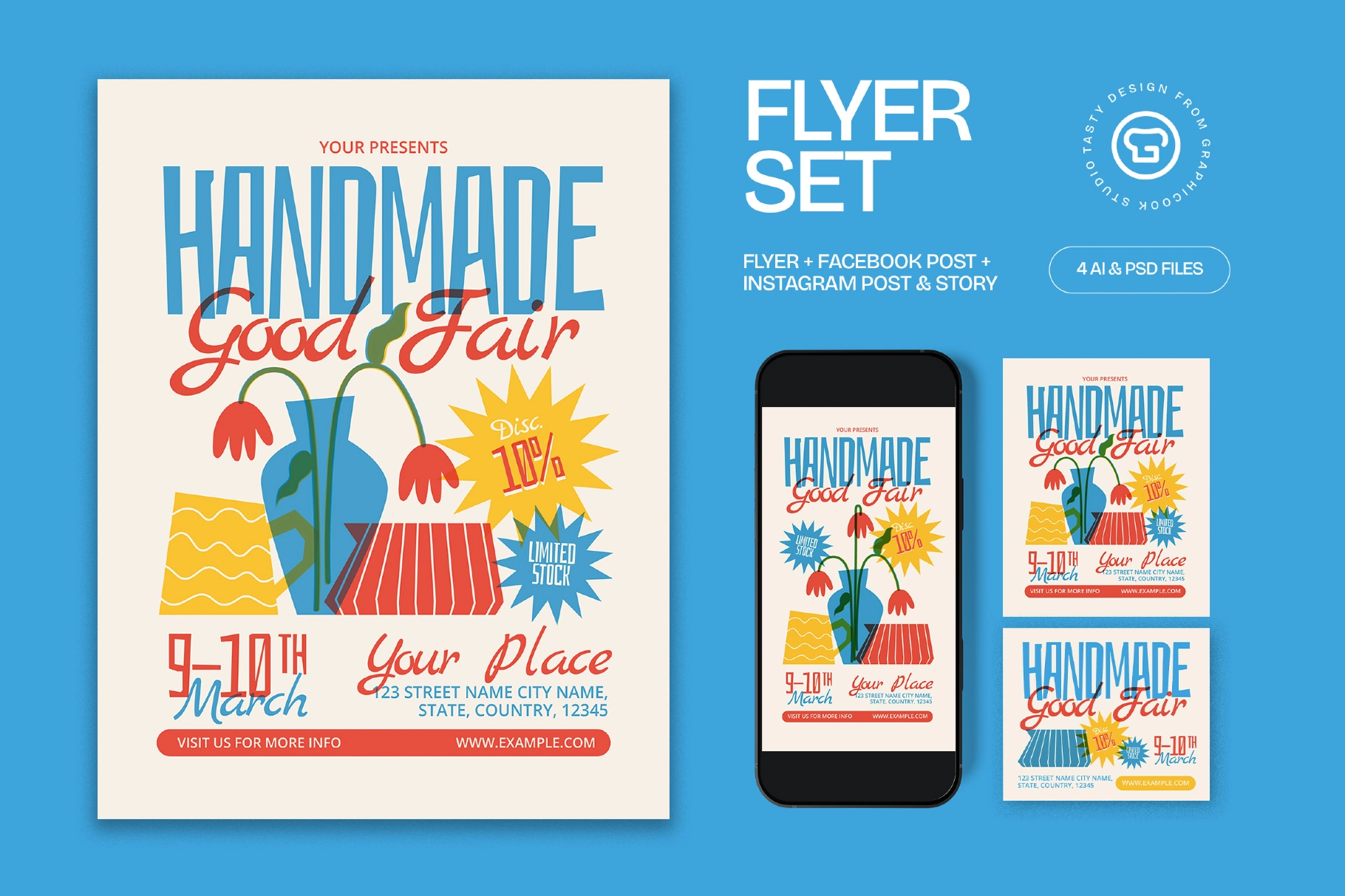 Handmade Goods Fair Flyer