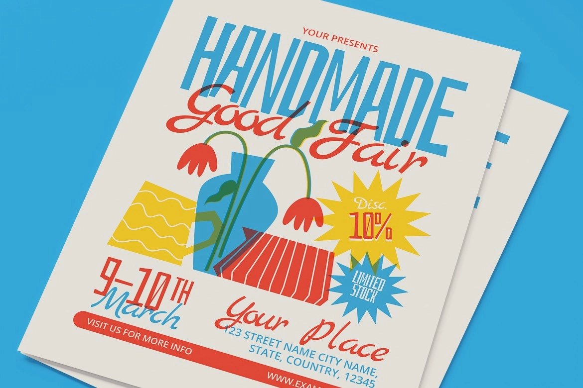 Handmade Goods Fair Flyer