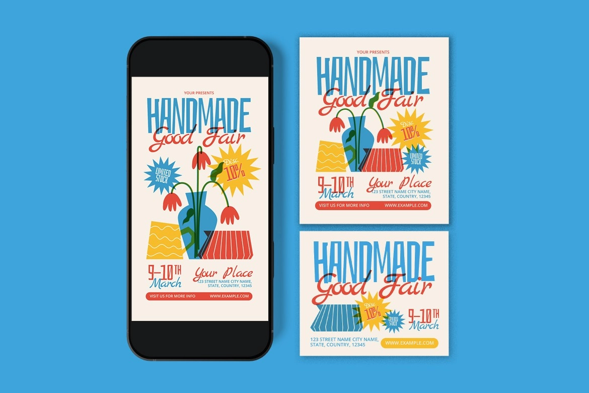 Handmade Goods Fair Flyer