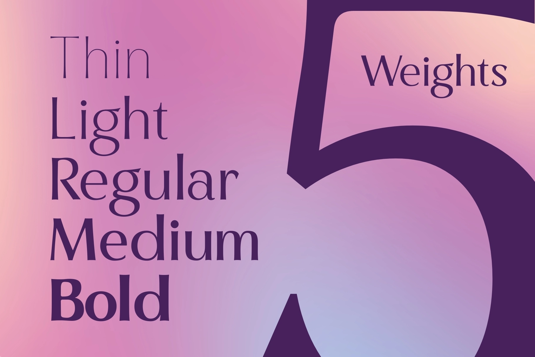 Noir Amour - Sans Serif Typeface