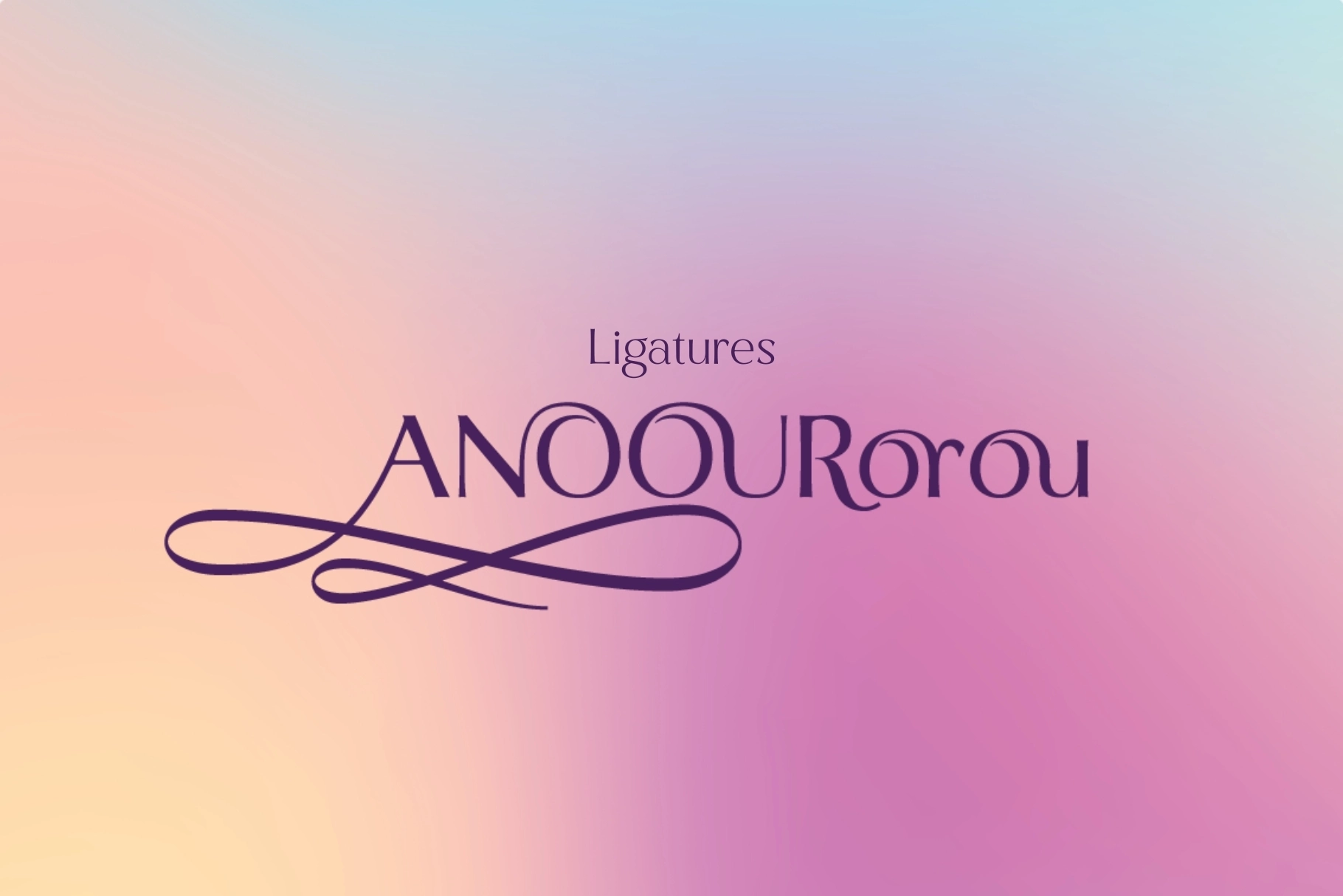 Noir Amour - Sans Serif Typeface