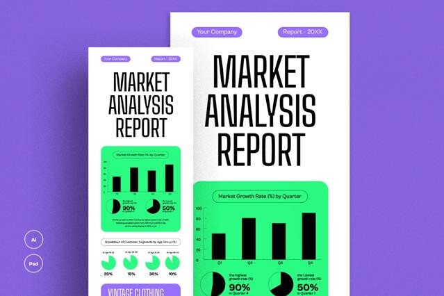Market Analysis Report Infographic