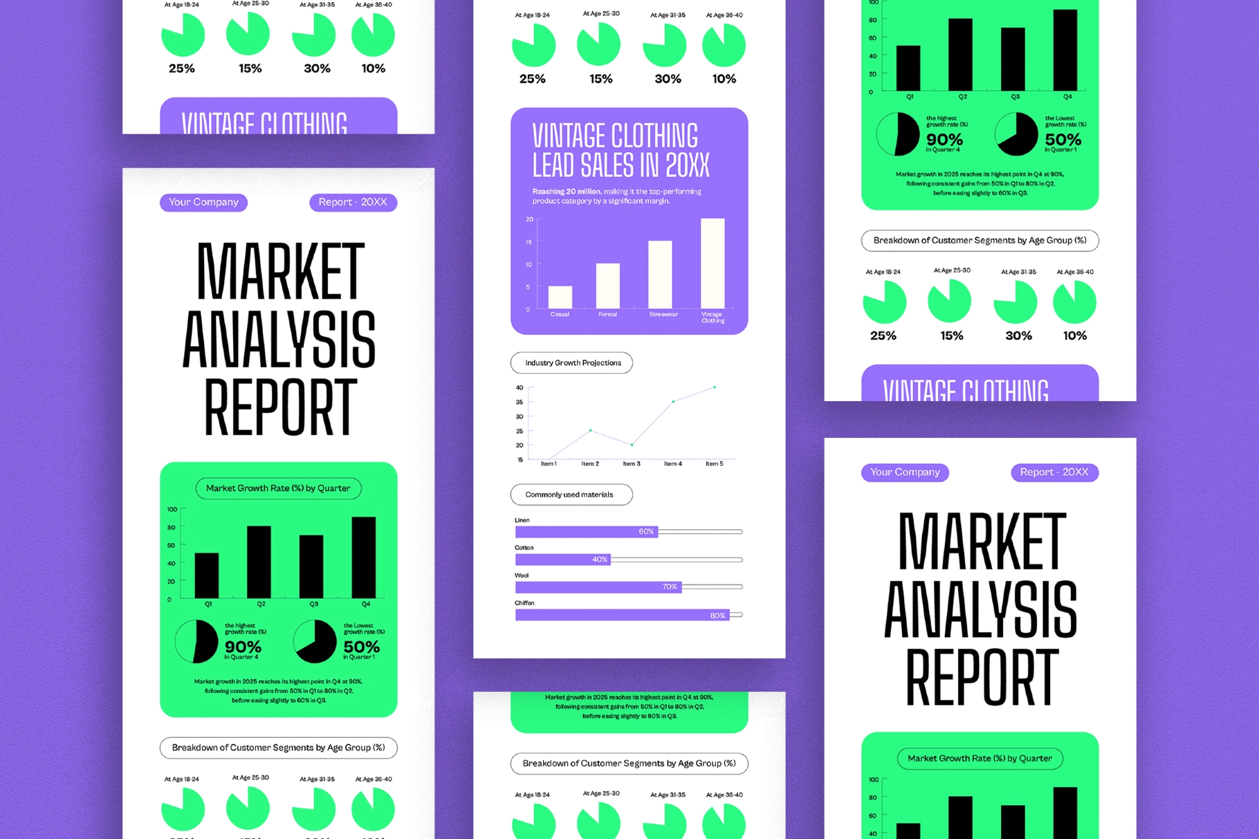 Market Analysis Report Infographic