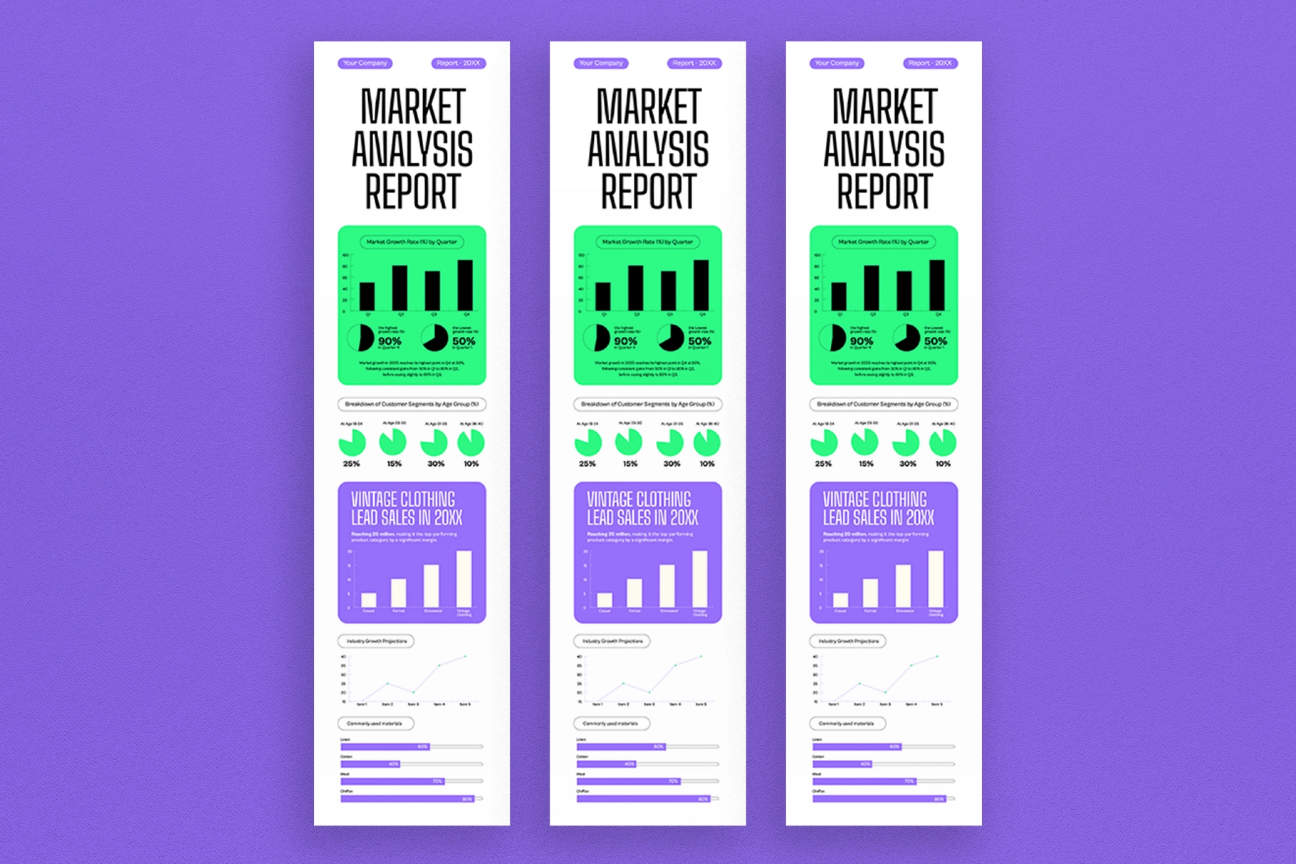 Market Analysis Report Infographic