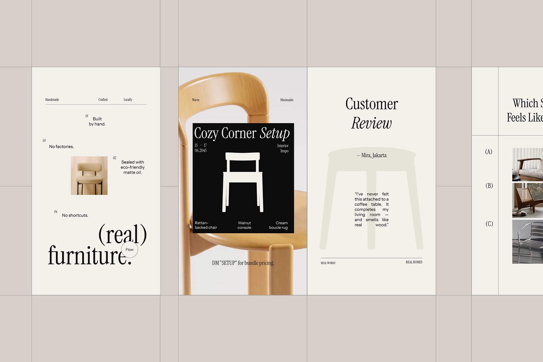 Furmee - Furniture Instagram Affinity Template