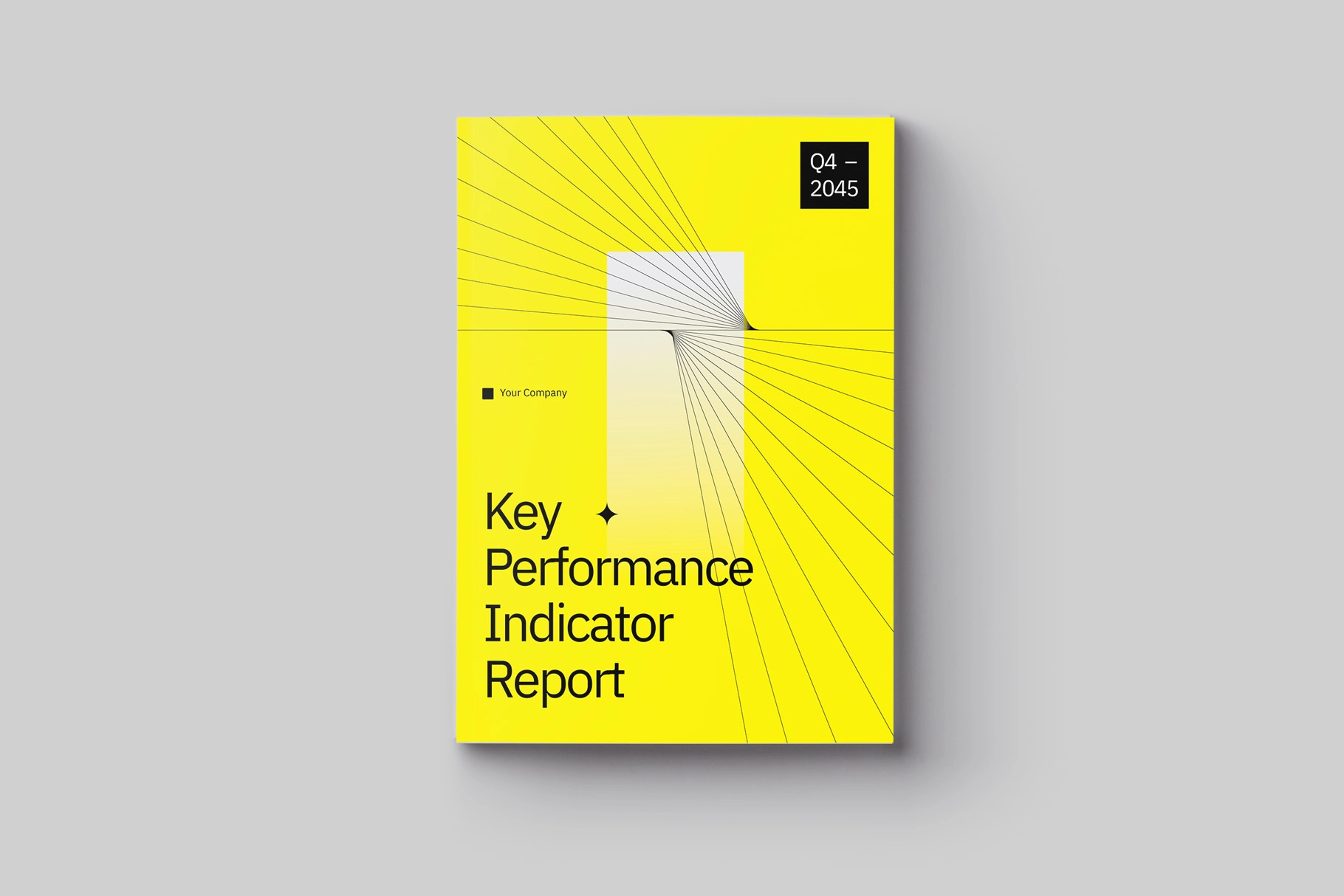 Bline - KPI Report Canva Template