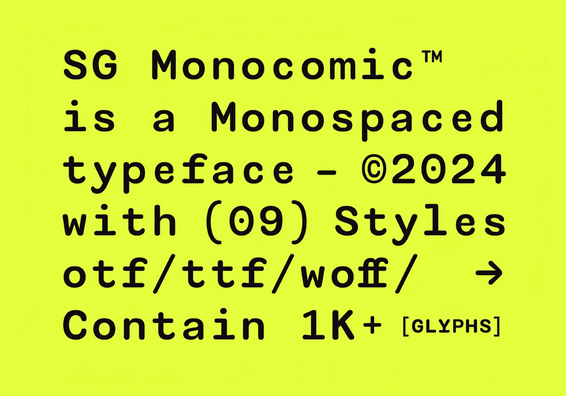 SG MONOCOMIC