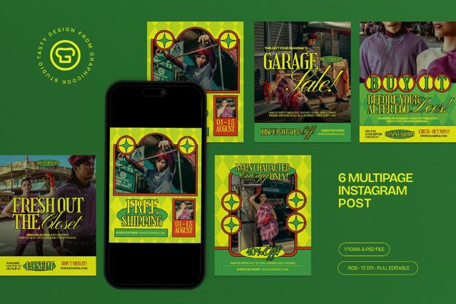 Fashion Sale Instagram Post Figma