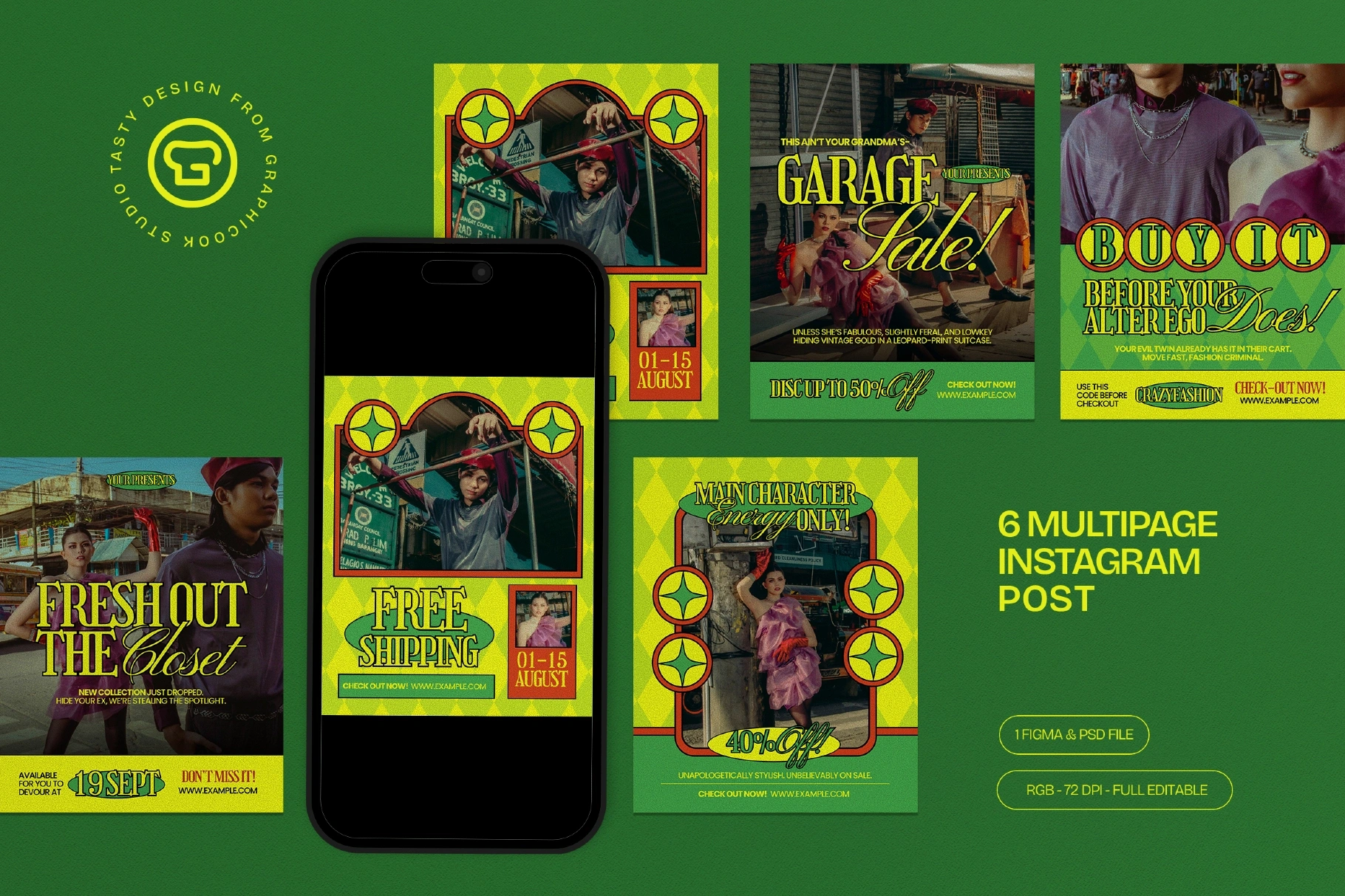 Fashion Sale Instagram Post Figma