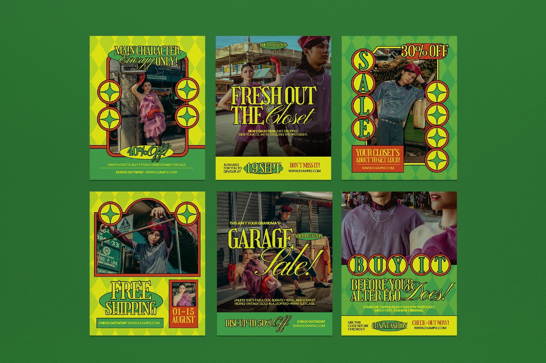 Fashion Sale Instagram Post Figma