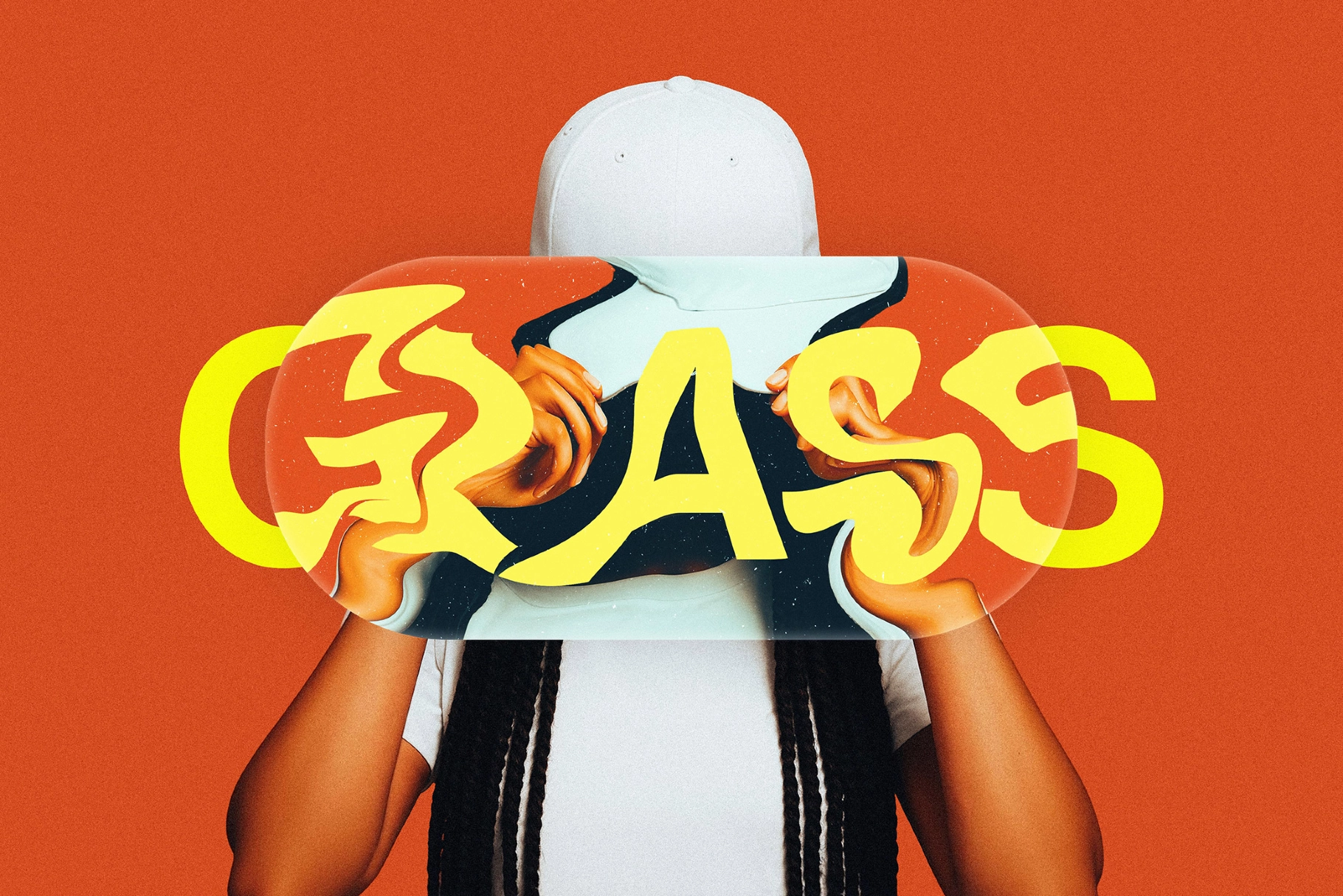 Smudged Glass Shape Photo Effect