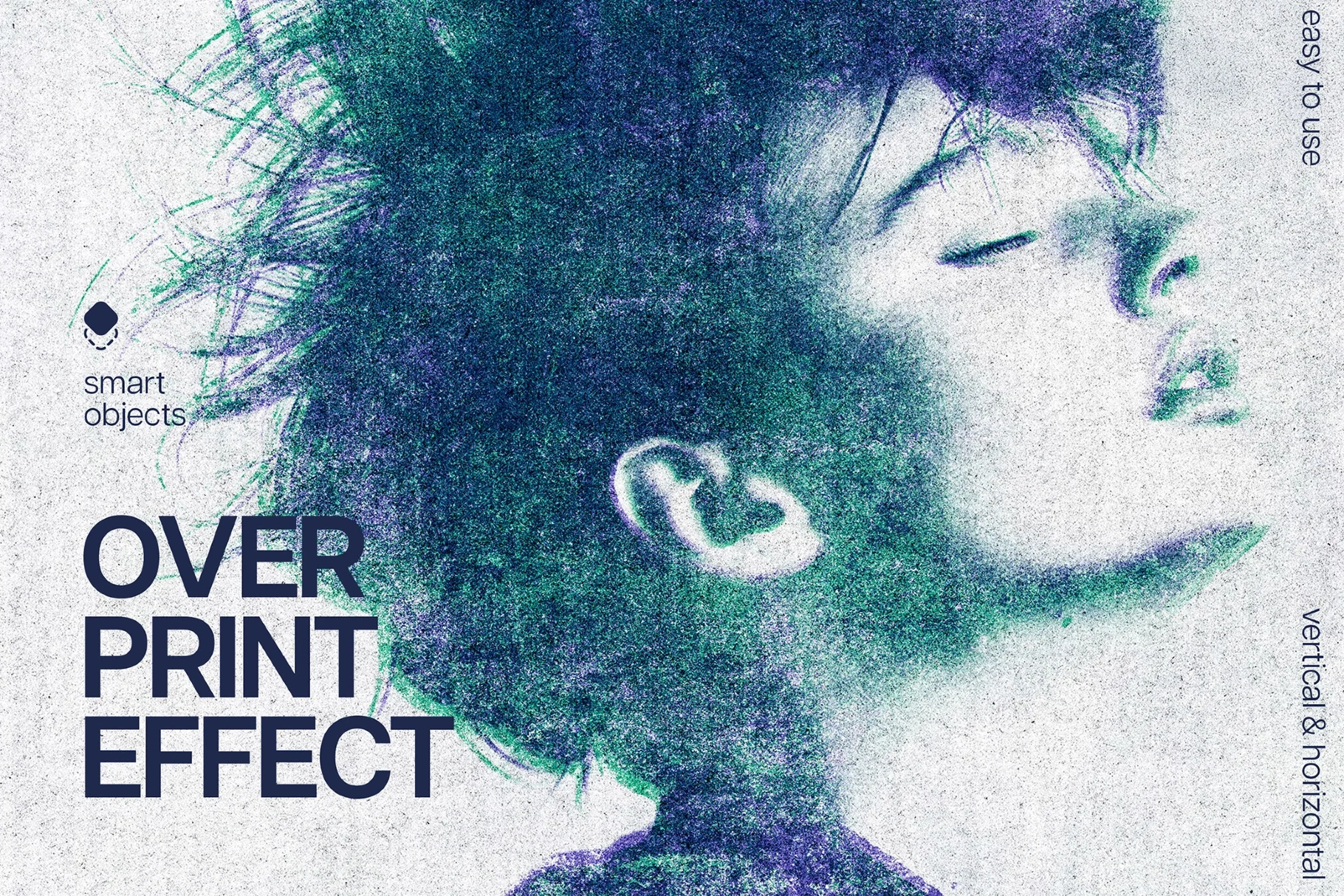 Retro Overprint Photo Effect