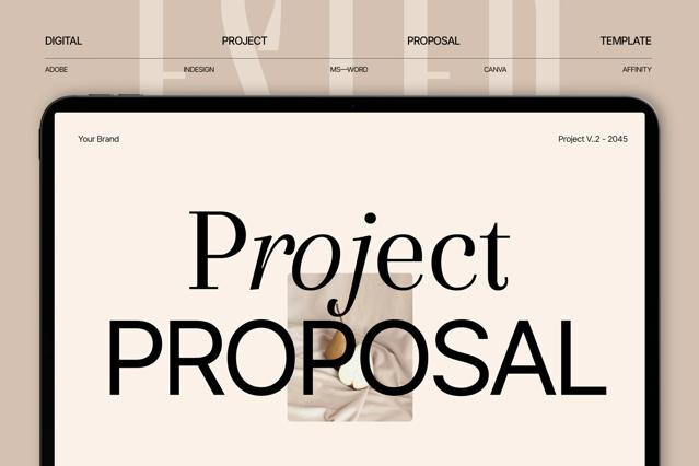 Digital Project Proposal Template - Ested
