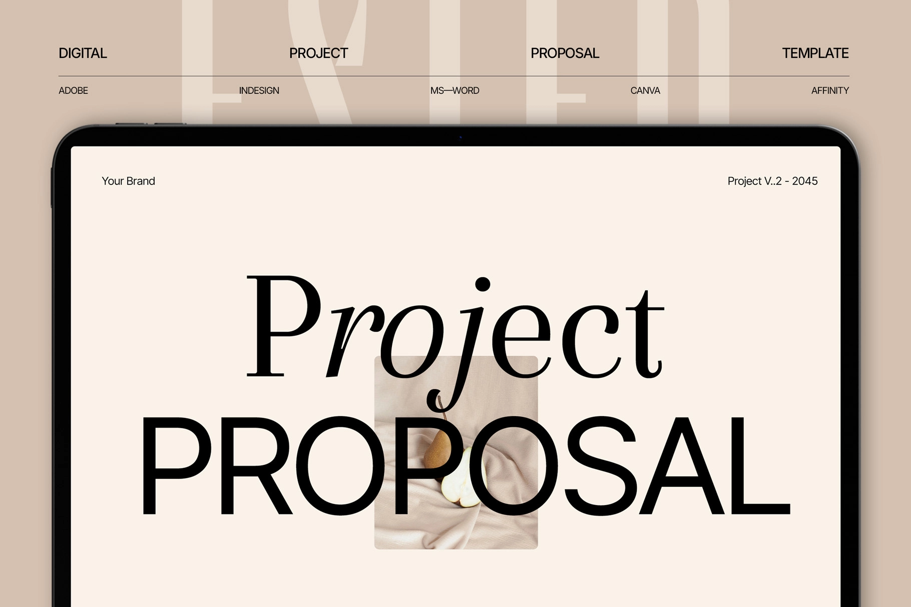 Digital Project Proposal Template - Ested