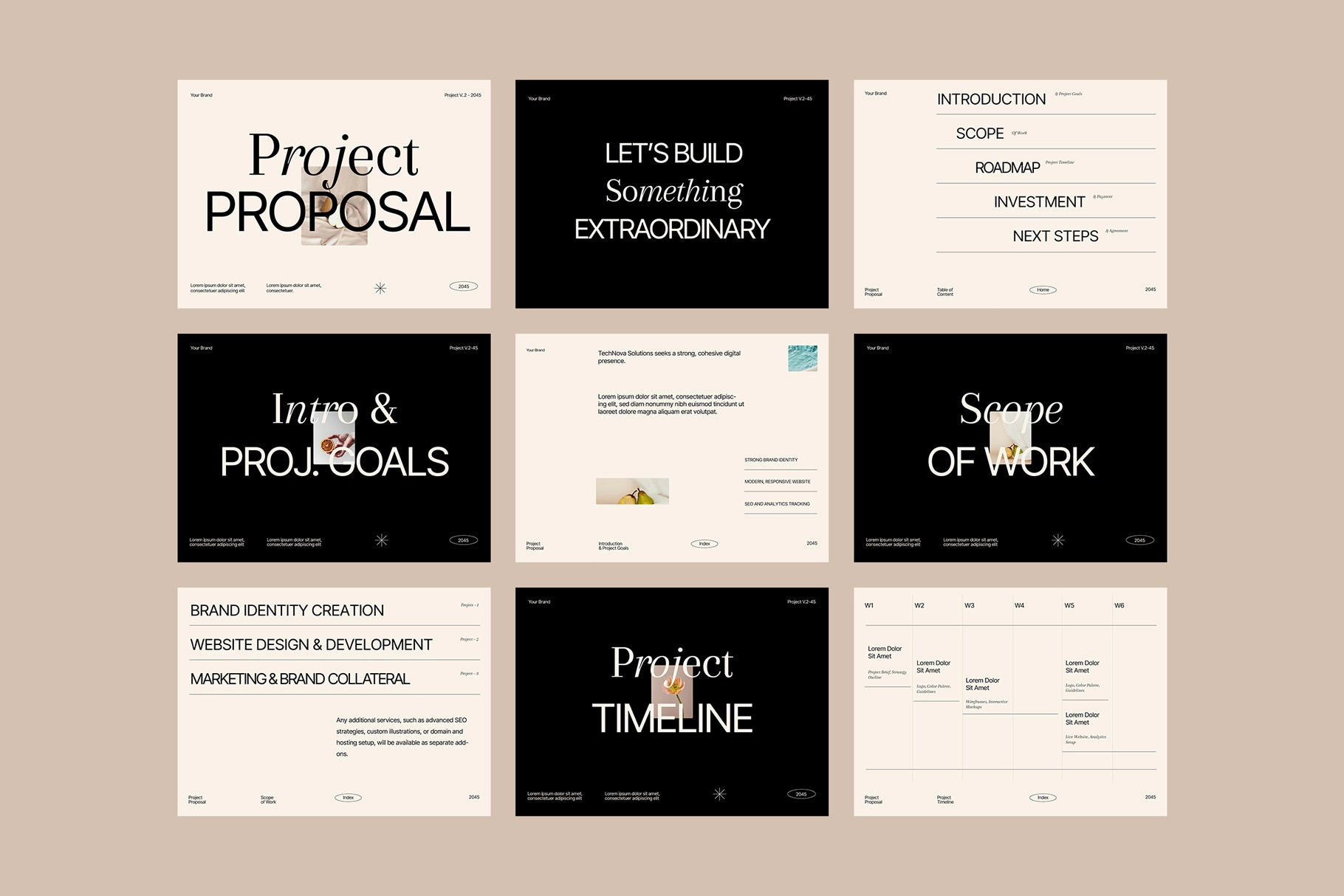 Digital Project Proposal Template - Ested