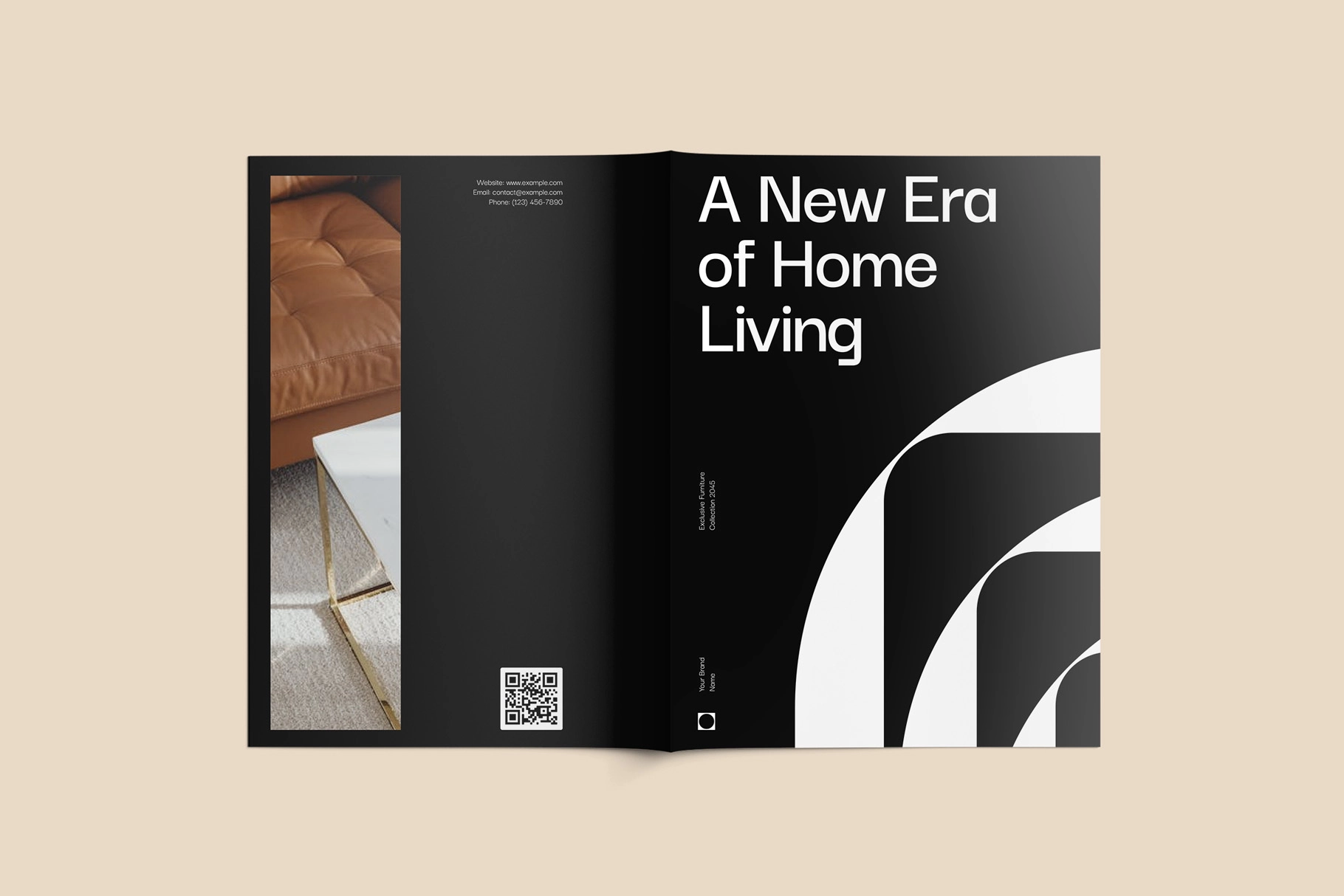 Furniture Product Catalog Ms. Word Template