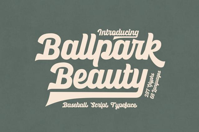 Ballpark Beauty - Baseball Script