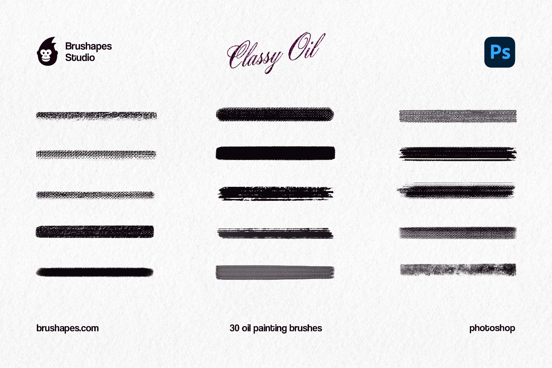 Classy Oil Photoshop Brushes