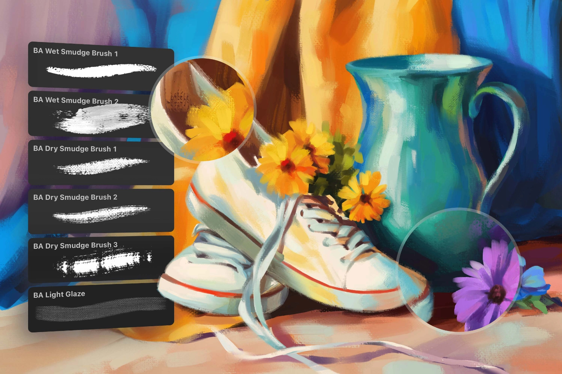 Classy Oil Clip Studio Brushes