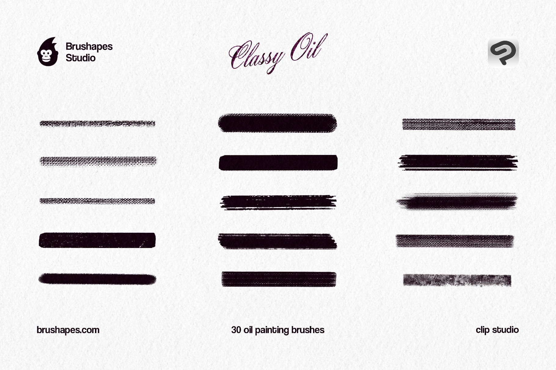 Classy Oil Clip Studio Brushes
